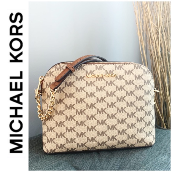 NWT authentic MK monogram Cindy dome crossbody - Picture 2 of 5